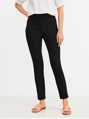 LOFT Black Curvy Pants - Slim Fit